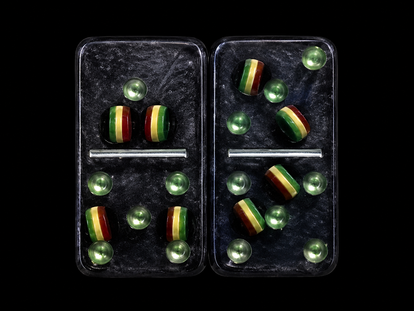 Double-Six Dominoes – Professional Resin Set