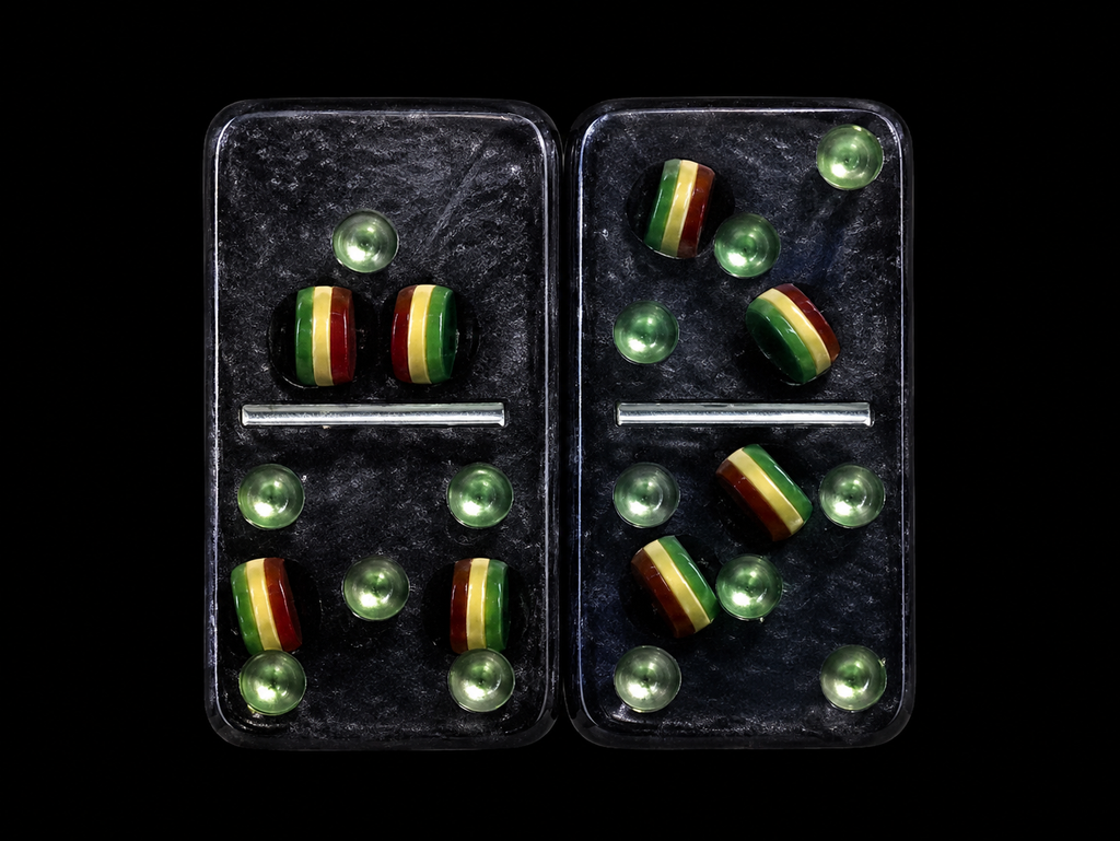 Double-Six Dominoes – Professional Resin Set