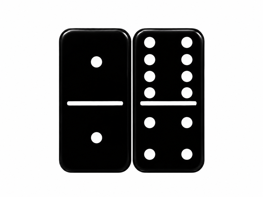 Double-Six Dominoes – Professional Resin Set