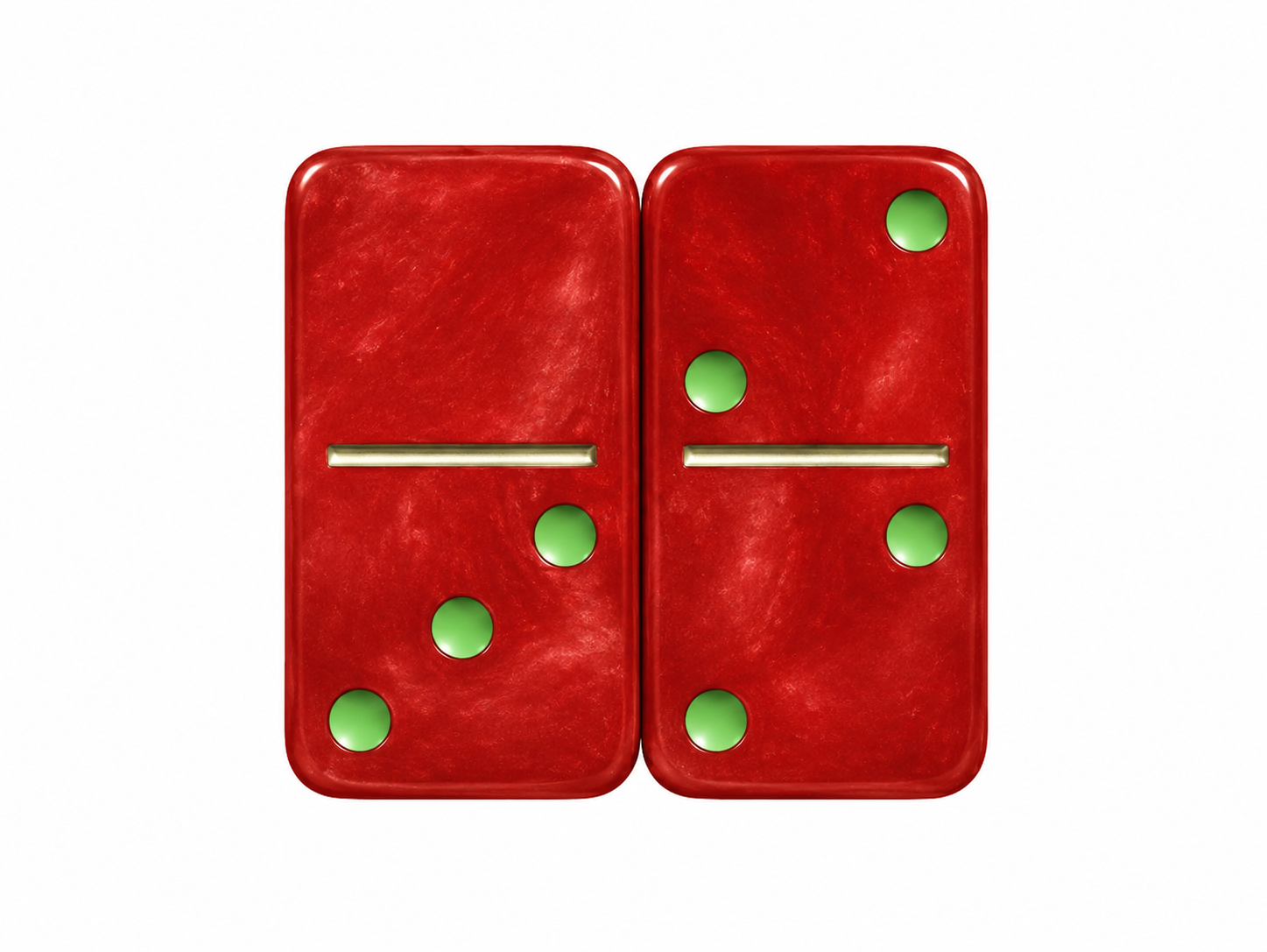 Double-Six Dominoes – Professional Resin Set
